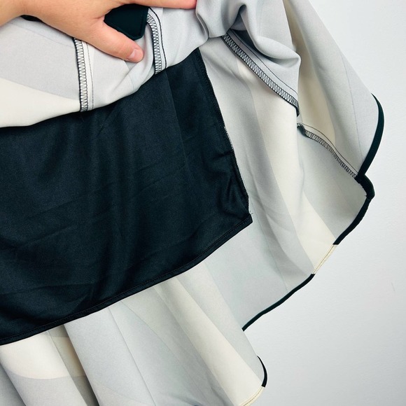 NEW Eva Franco Anthropologie Green Black Skirt Modest Size 2 - Picture 8 of 10